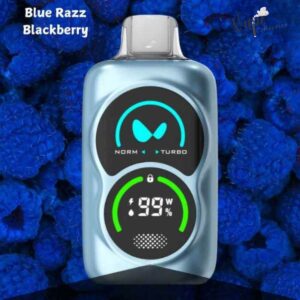 WAKA PA25000 Puffs 50MG Disposable Vape Blue Razz Blackberry