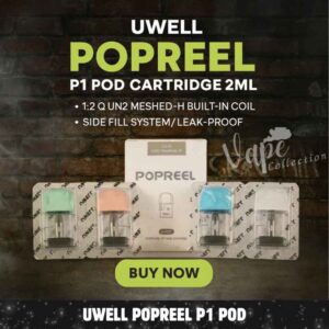 Uwell Popreel P1 Pod Cartridge 2ml (4pcs_pack) in Dubai
