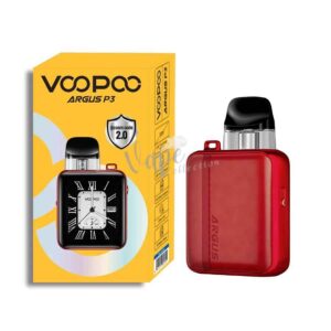 VOOPOO Argus P3 Pod Kit 30W 1500mAh In Dubai - Buy Now-Red-Leather