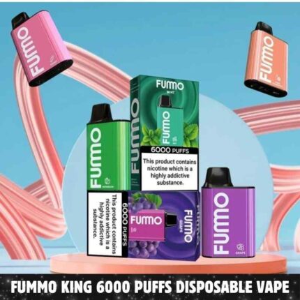 FUMMO King 6000 Puffs 2% Disposable Vape in Dubai