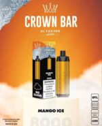 MANGO ICE crown bar 8000 puffs