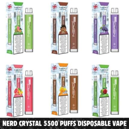 NERD Crystal 5500 Puffs Disposable Vape in Dubai (2)