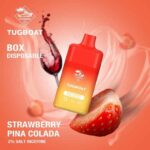 STRAWBERRY PINA COLADA TUGBOAT Box 6000 Puffs