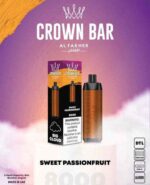 SWEET PASSIONFRUIT crown bar 8000 puffs