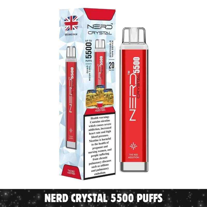 THE RED ADDITION nerd crystal 5500 price in uae
