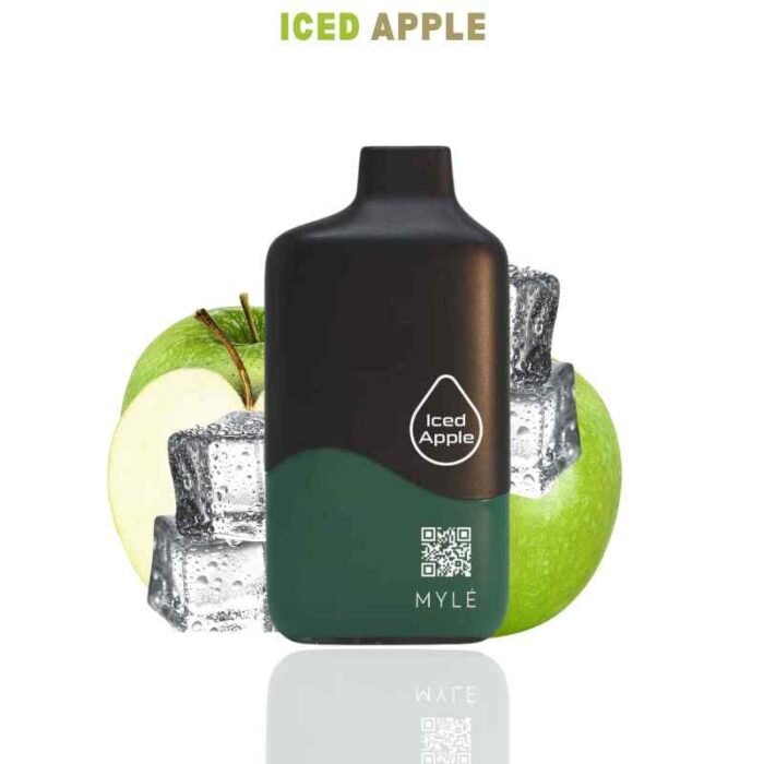 iced apple MYLE 9000 Puffs