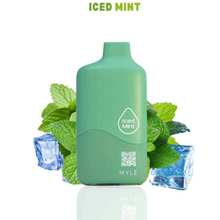 iced mint MYLE 9000 Puffs