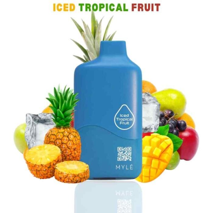 iced tropical fruit MYLE 9000 Puffs