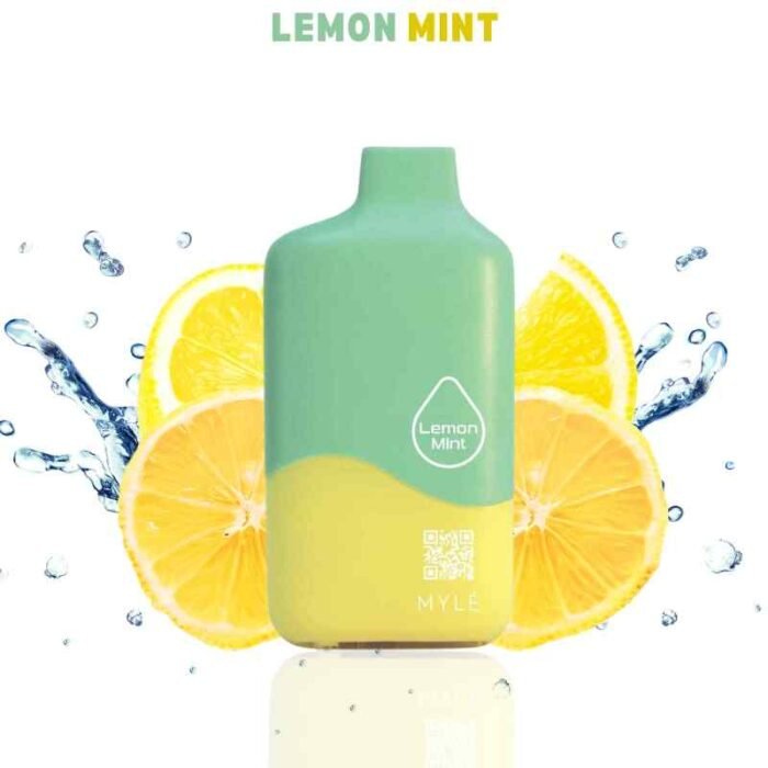 lemon mint MYLE 9000 Puffs