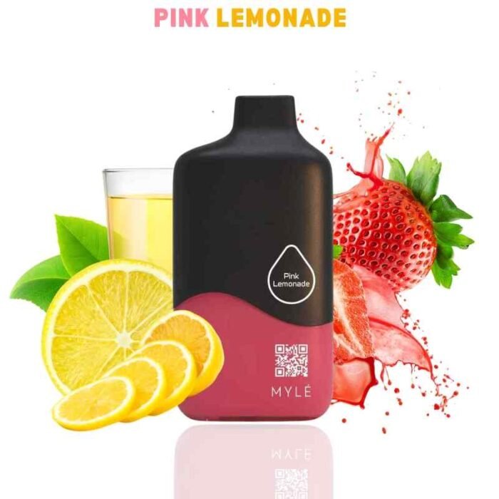 pink lemonade MYLE 9000 Puffs