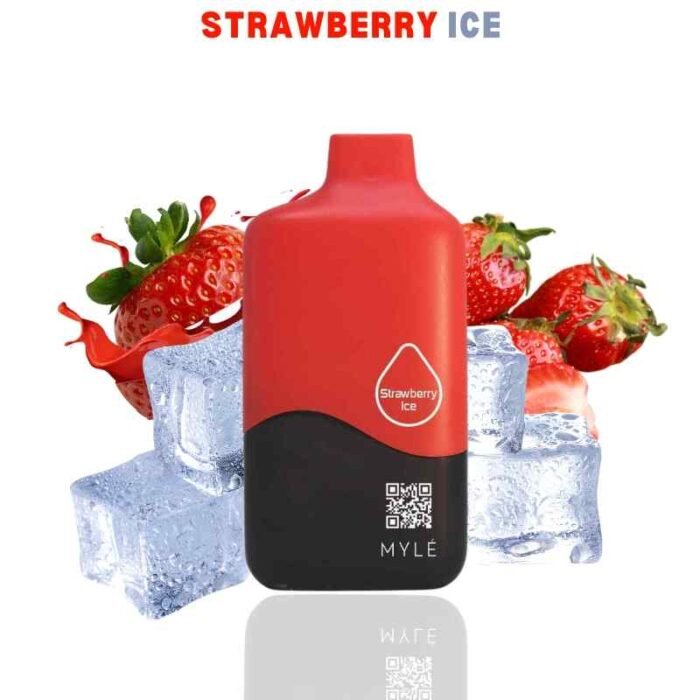 strawberry ice MYLE 9000 Puffs