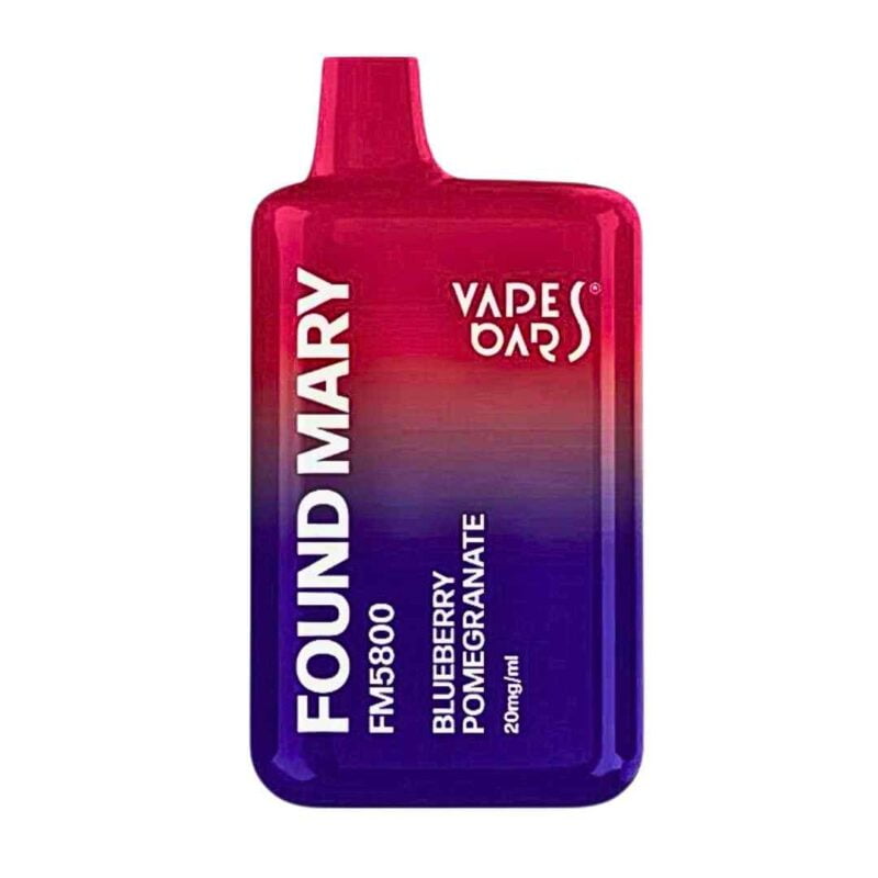 Blueberry Pomegranate  VAPES BARS FOUND MARY FM5800 5800 puffs Disposable Vape