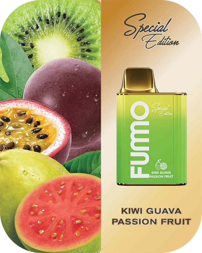 FUMMO King 6000 Puffs Kiwi Guava Passionfruit