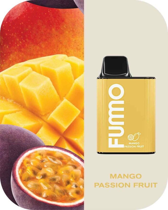 FUMMO King 6000 Puffs Mango Passion Fruit