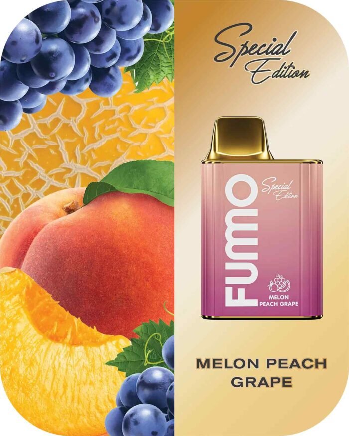 FUMMO King 6000 Puffs Melon Peach Grape