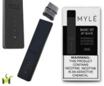 Jet Black MYLE V4 Device Pod System