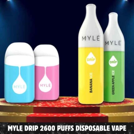 MYLE Drip 2600 puffs 2% Disposable Vape in Dubai , UAE