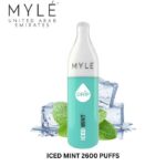 MYLE Drip 2600 puffs Disposable Vape Iced Mint