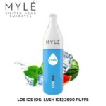 MYLE Drip 2600 puffs Disposable Vape Lush Ice