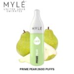 MYLE Drip 2600 puffs Disposable Vape Prime Pear