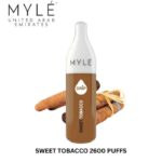 MYLE Drip 2600 puffs Disposable Vape SWEET TOBACCO