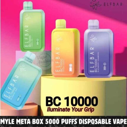 MYLE Meta Box 5000 Puffs 2% & 5% Disposable Vape in Dubai