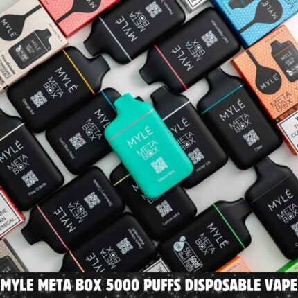 MYLE Meta Box 5000 Puffs 2% & 5% Disposable Vape in Dubai