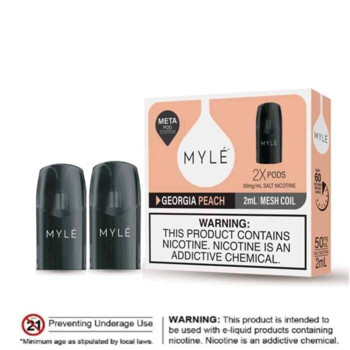 MYLE Meta Device Pod System Georgia Peach