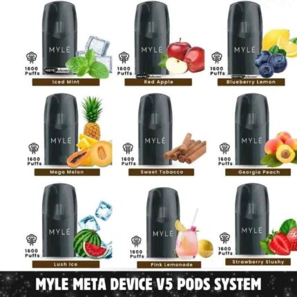 MYLE Meta Device V5 5% Pods System in Dubai, UAE