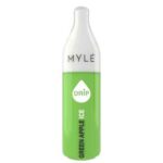 Myle Drip 2000 Puffs Disposable Vape Green AppleIce
