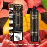 Peach Mango Watermelon VNSN Quake Pro 14000 Puffs Disposable Vape