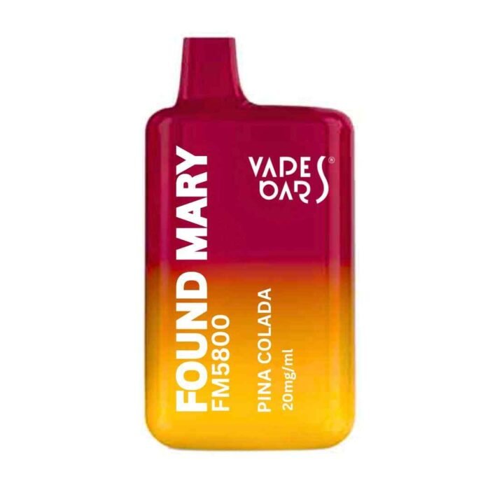 Pina Colada VAPES BARS FOUND MARY FM5800 Puffs Disposable Vape