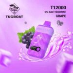 TUGBOAT T12000 Puffs Grape