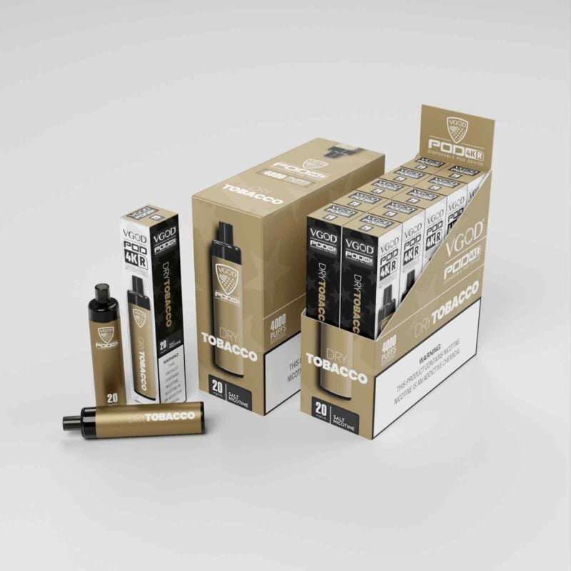 Tobacco VGOD Pod 4000 Puffs Disposable Vape