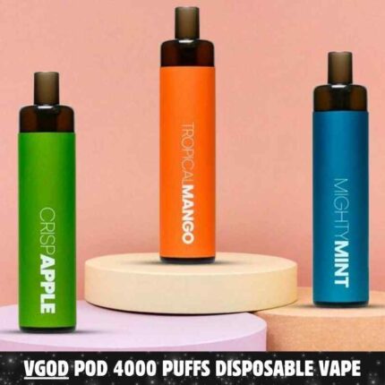 VGOD Pod 4k 4000 Puffs 20MG & 50MG Disposable Vape in Dubai,