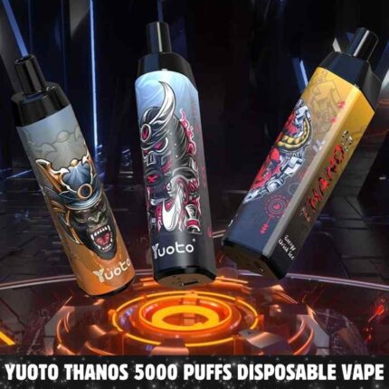 YUOTO Thanos 5000 Puffs 5% Disposable Vape in Dubai