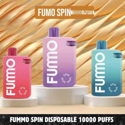 Best FUMMO Spin Disposable 10000 Puffs 20MG Rechargeable Vape