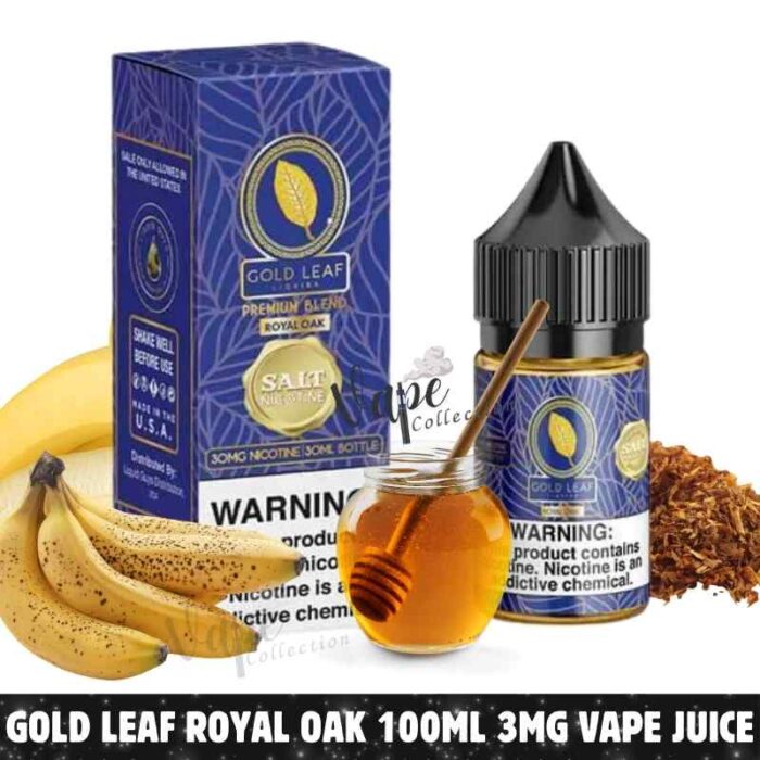 GOLD LEAF Royal OAK 100ml 3mg Vape Juice Price in Dubai