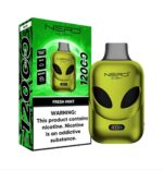 NERD ALIEN 12000 Puffs Price in Dubai FRESH MINT