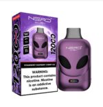 NERD ALIEN 12000 Puffs Price in Dubai STRAWBERRY RASPBERRY CHERRY ICE