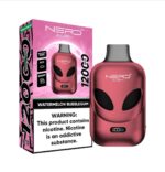 NERD ALIEN 12000 Puffs Price in Dubai WATERMELON BUBBLEGUM