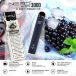 NERD Bar 3000 Puffs Disposable Vape Blackcurrant Ice