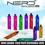 NERD SQUARE 5000 Puffs 2 Disposable Vape Near me UAE