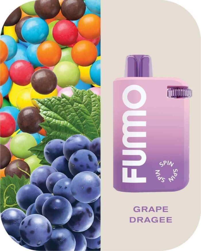 FUMMO Spin Disposable 10000 Puffs 20MG Rechargeable Vape