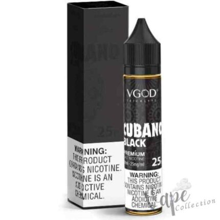 VGOD Salt Nicotine Price In Dubai CUBANO BLACK