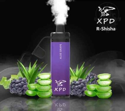 XPD BAR R SHISHA 10000 Puffs Price in Dubai ALOE GRAPE