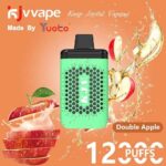 YUOTO KJV 12000 Puffs Disposable Vape in Dubai DOUBLE APPLE