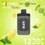 YUOTO KJV 12000 Puffs Disposable Vape in Dubai LEMON MINT