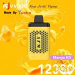 YUOTO KJV 12000 Puffs Disposable Vape in Dubai MANGO ICE