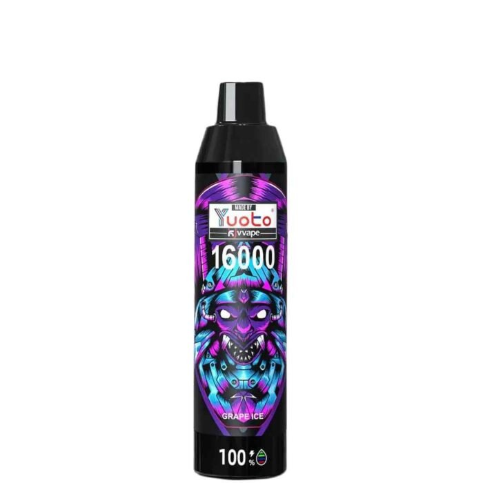 YUOTO KJV Devil 16000 Puffs Price in Dubai GRAPE ICE